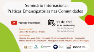 Semin&aacute;rio Internacional Pr&aacute;ticas Emancipat&oacute;rias nas Comunidades 9