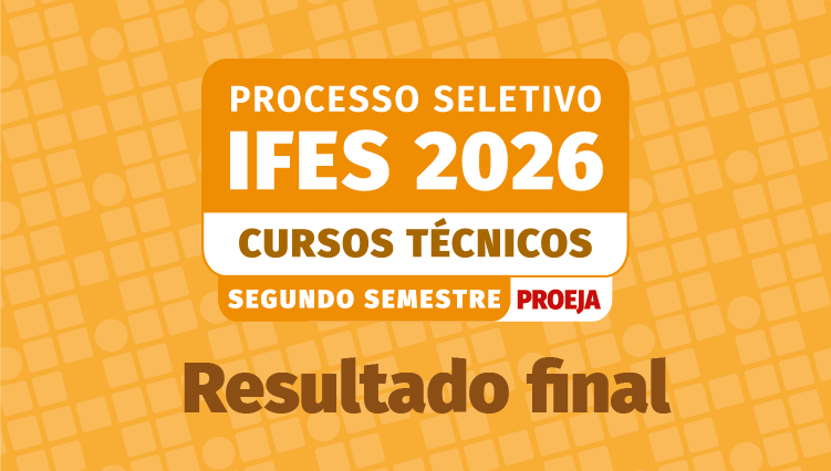 Confira o resultado final dos cursos técnicos Proeja